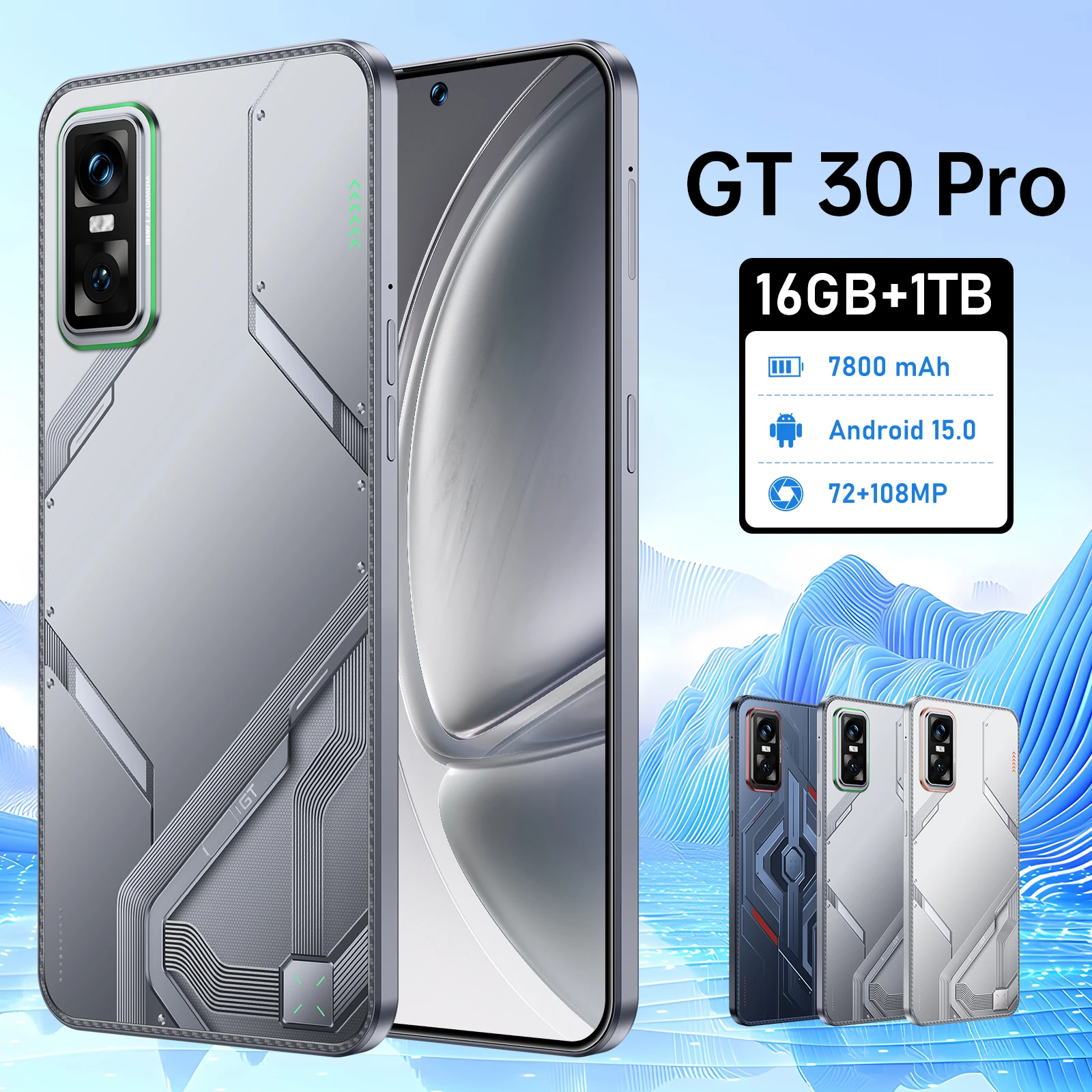 Low Price 5G GT30 PRO Android Gaming Smartphone Powerful